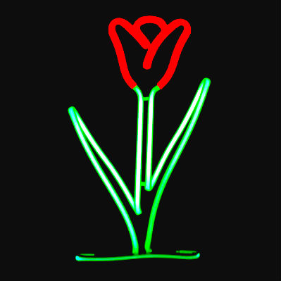 resized neon Italian glass tulip.jpg