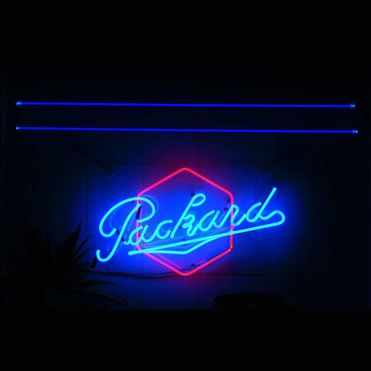 resized Packard neon sign with blue neon stripes.jpg