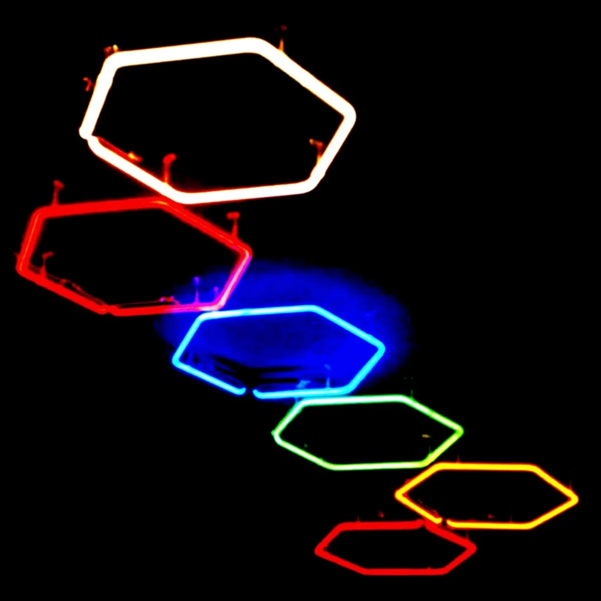 MYSTICAL PATHWAY DESIGNER NEON LIGHT FIXTURE by John Barton - BartonNeonMagic.com