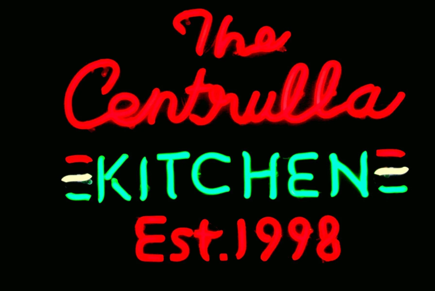 The Centrulla Kitchen Est. 1998 Neon Showpiece.jpg