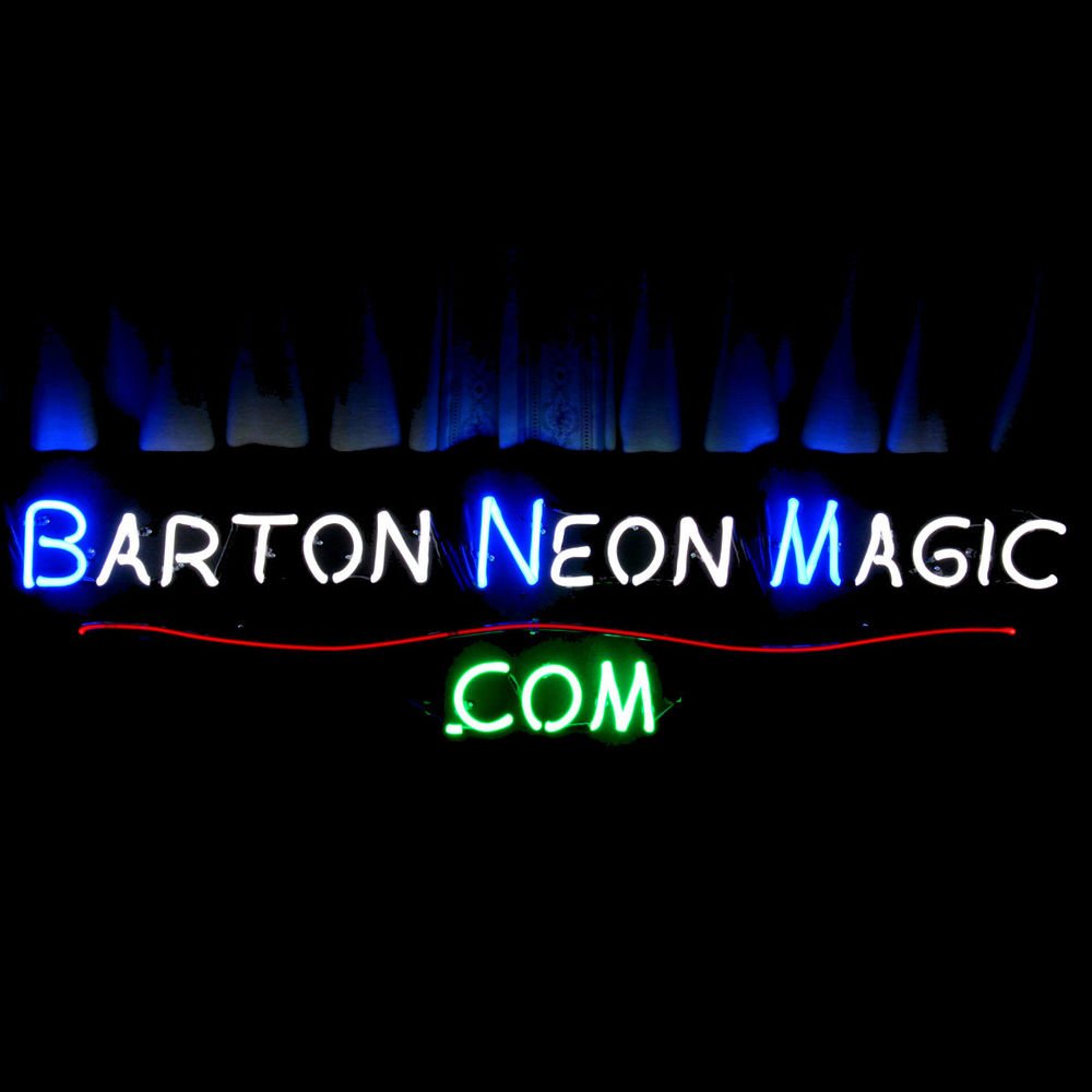 VINTAGE NEON CLOCK RESTORATION by John Barton - BartonNeonMagic.com