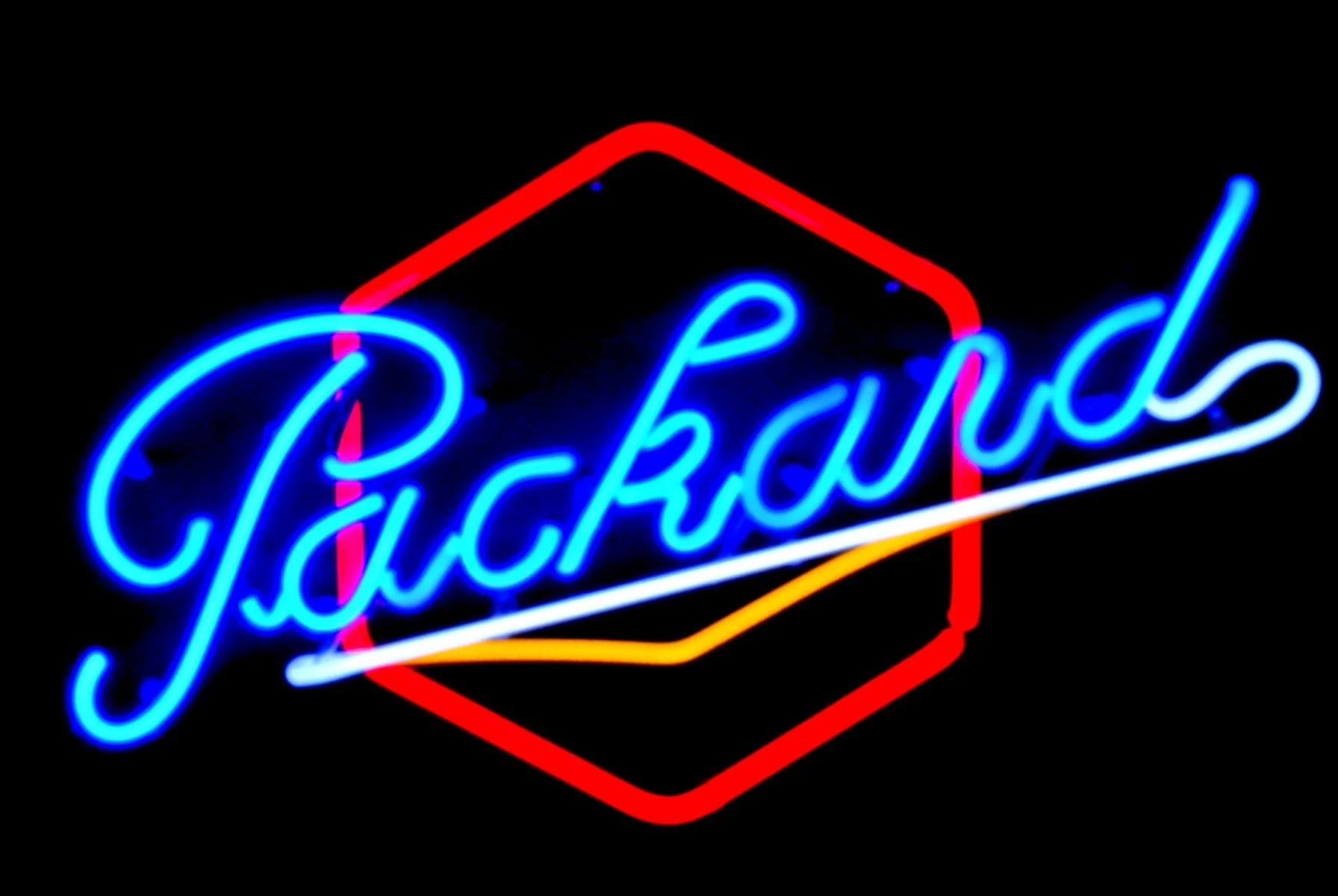 PACKARD NEON by John Barton - former PACKARD NEW CAR DEALER - BartonNeonMagic.com
