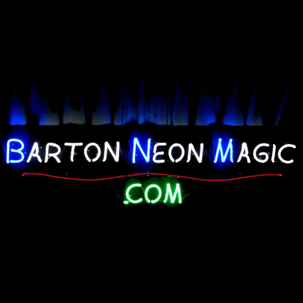 PROFESSIONAL EXPERT NEON CLOCK RESTORATION by John Barton - BartonNeonMagic.com