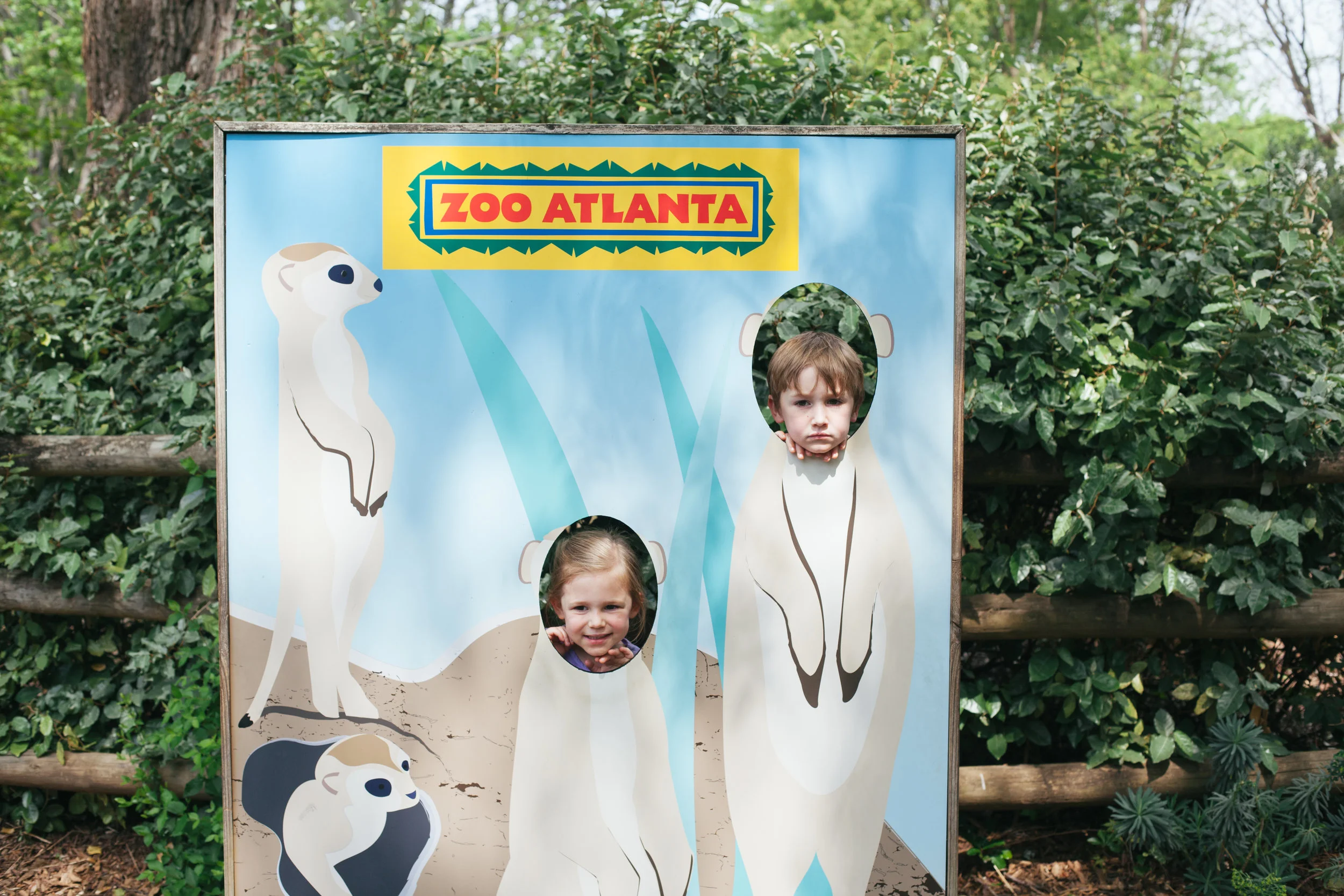 Atlanta Zoo with Asher + MC