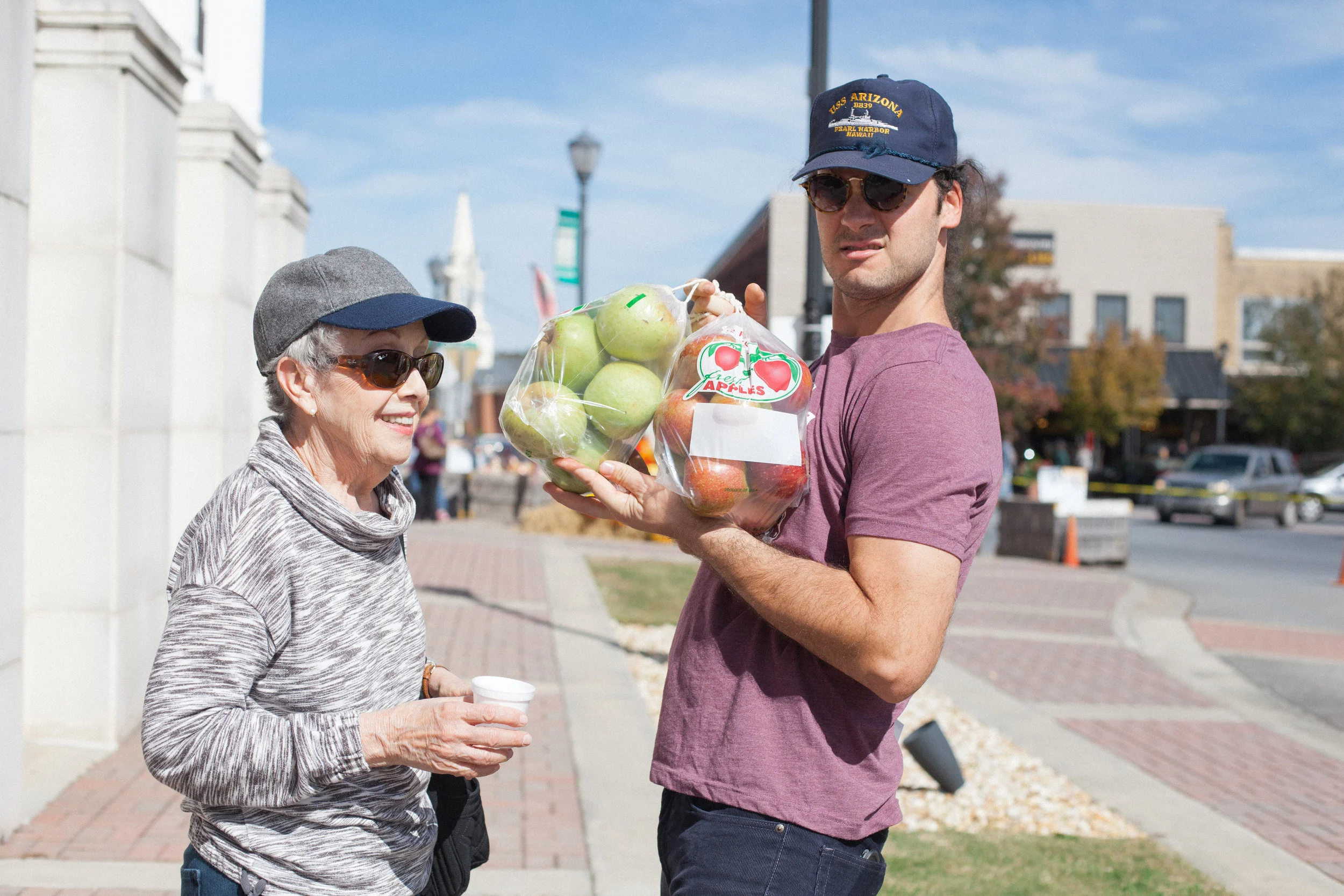 Ellijay Apple Festival with Mum