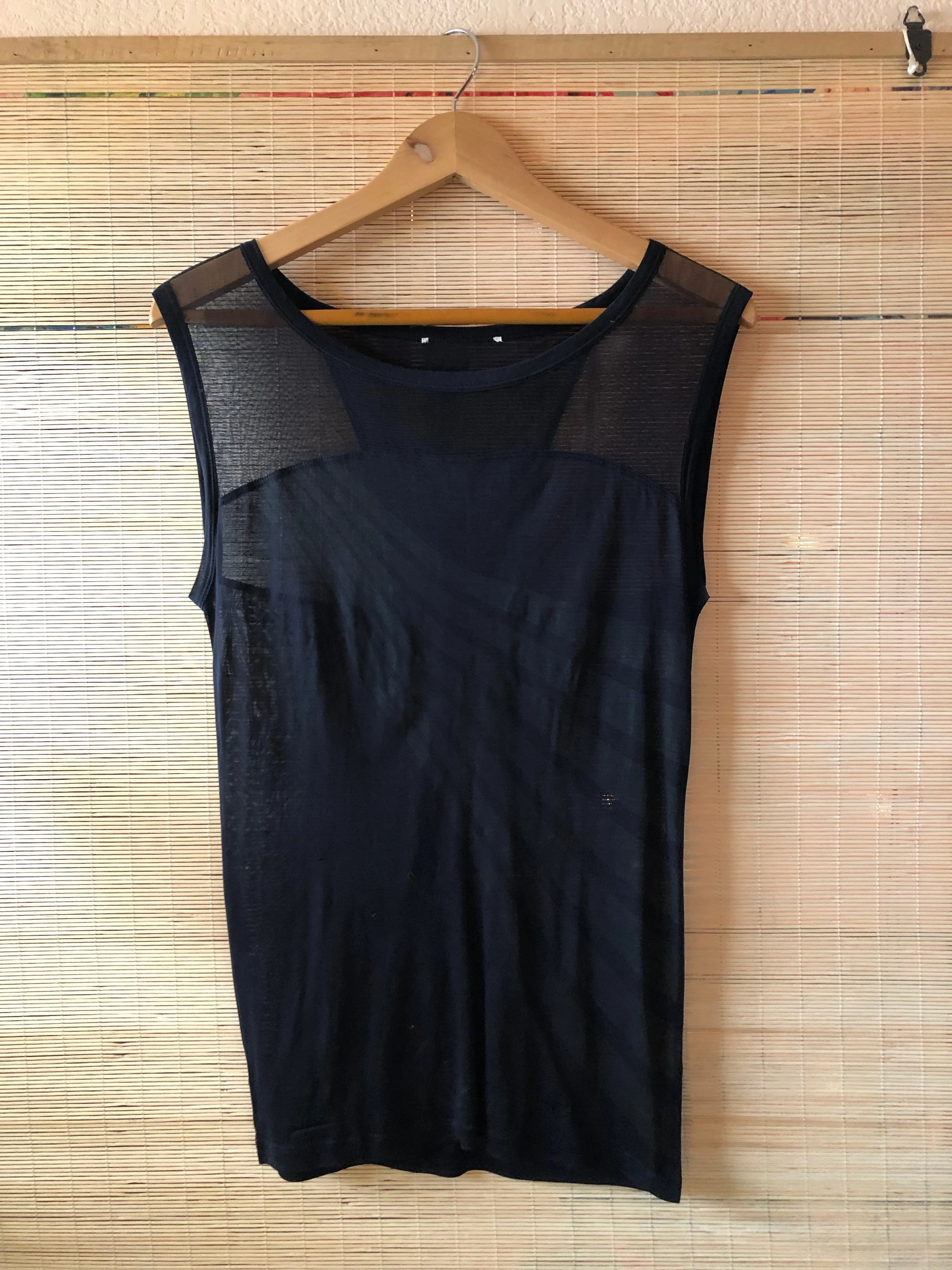 Partial see-through top by