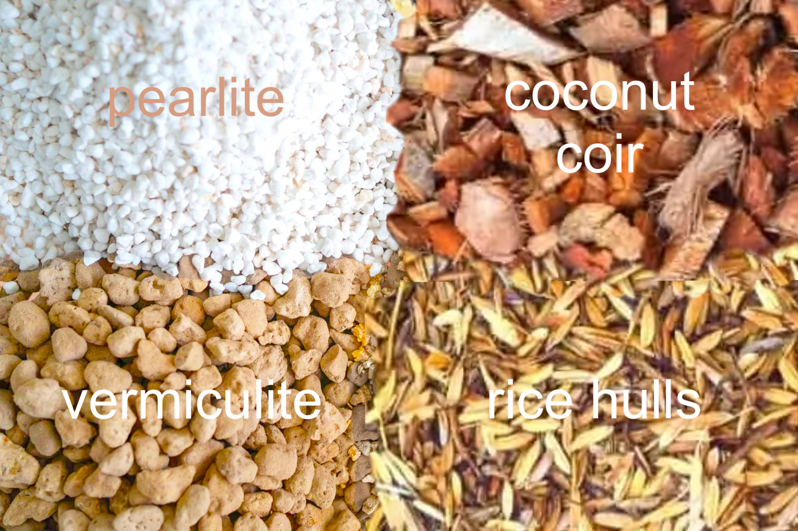 Soil Amendments- to balance Structure + Moisture 