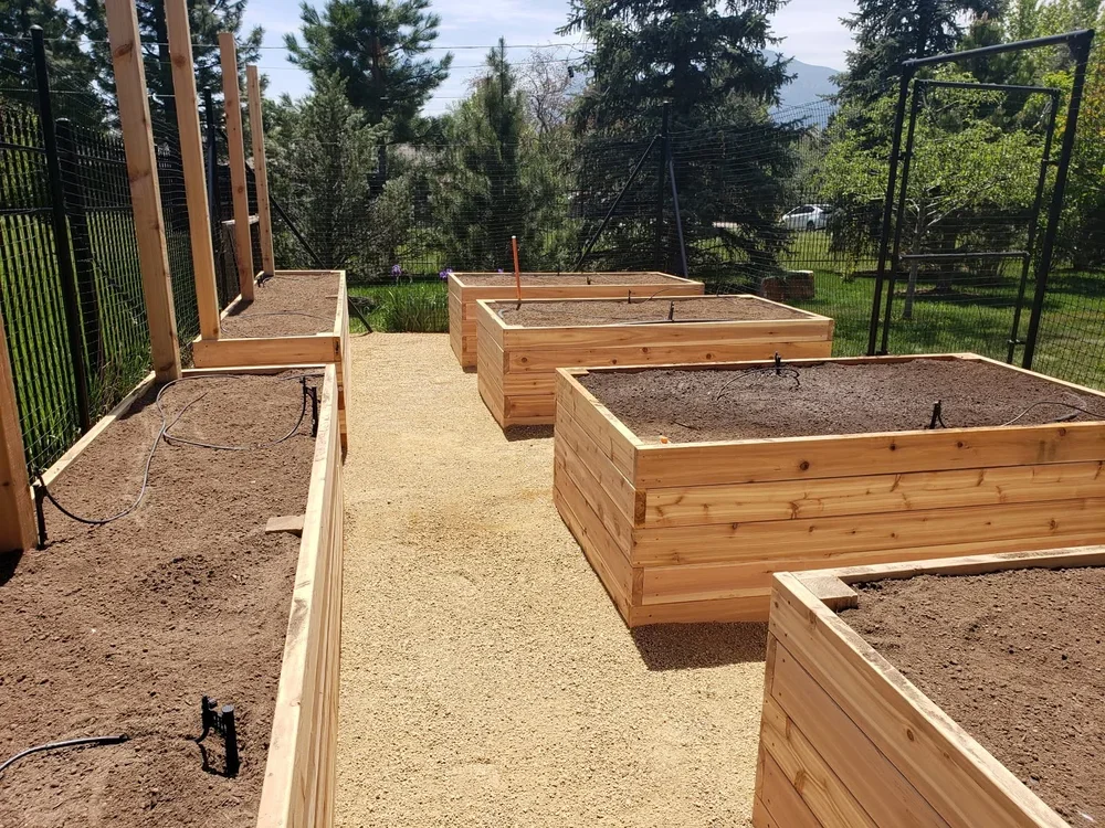 Raised Vegetable Beds - Wood