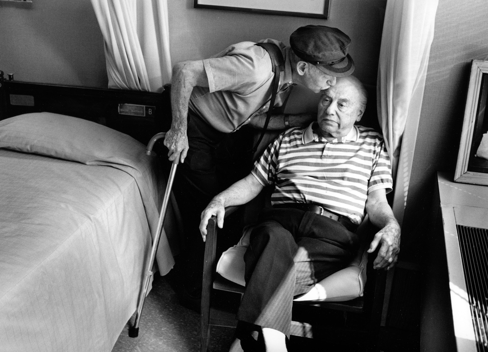 Gean Harwood and Bruhs Mero had been together 63 years by the time I photographed them in 1993. By then, Bruhs was stricken with Alzheimer's, &nbsp;but still had the devotion of his partner Gean. They were the oldest couple I was able to photograph …