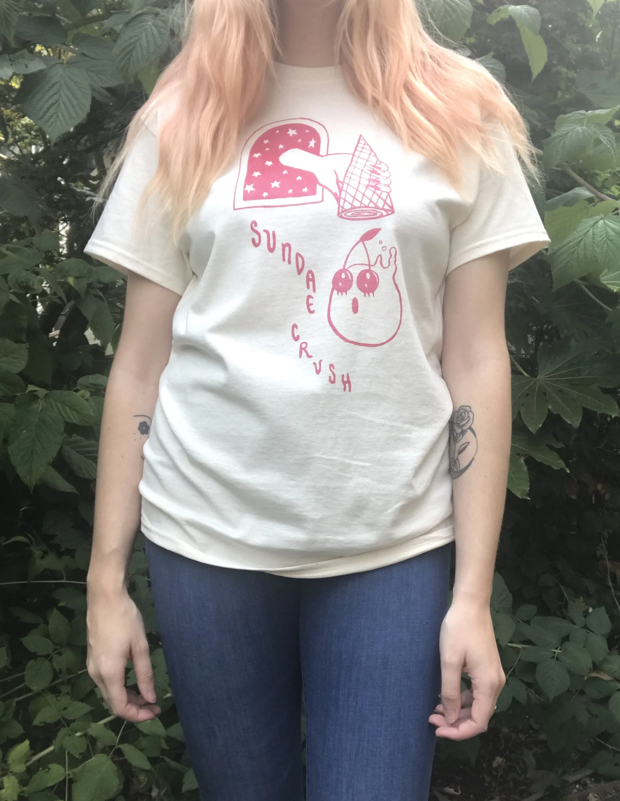 Designed and screen printed by me