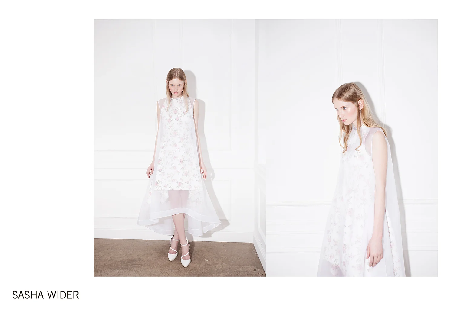 Nastya Sten for SASHA WIDER S/S 2013