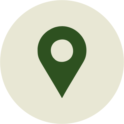 Map location icon indicating a place or position on a map.