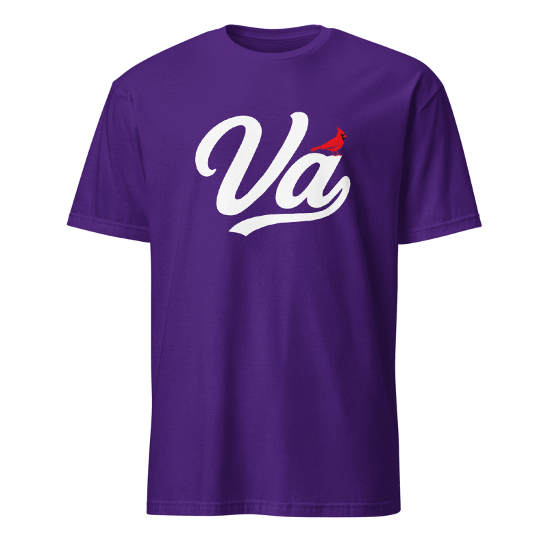 VA Script Purple Tshirt mock up.png
