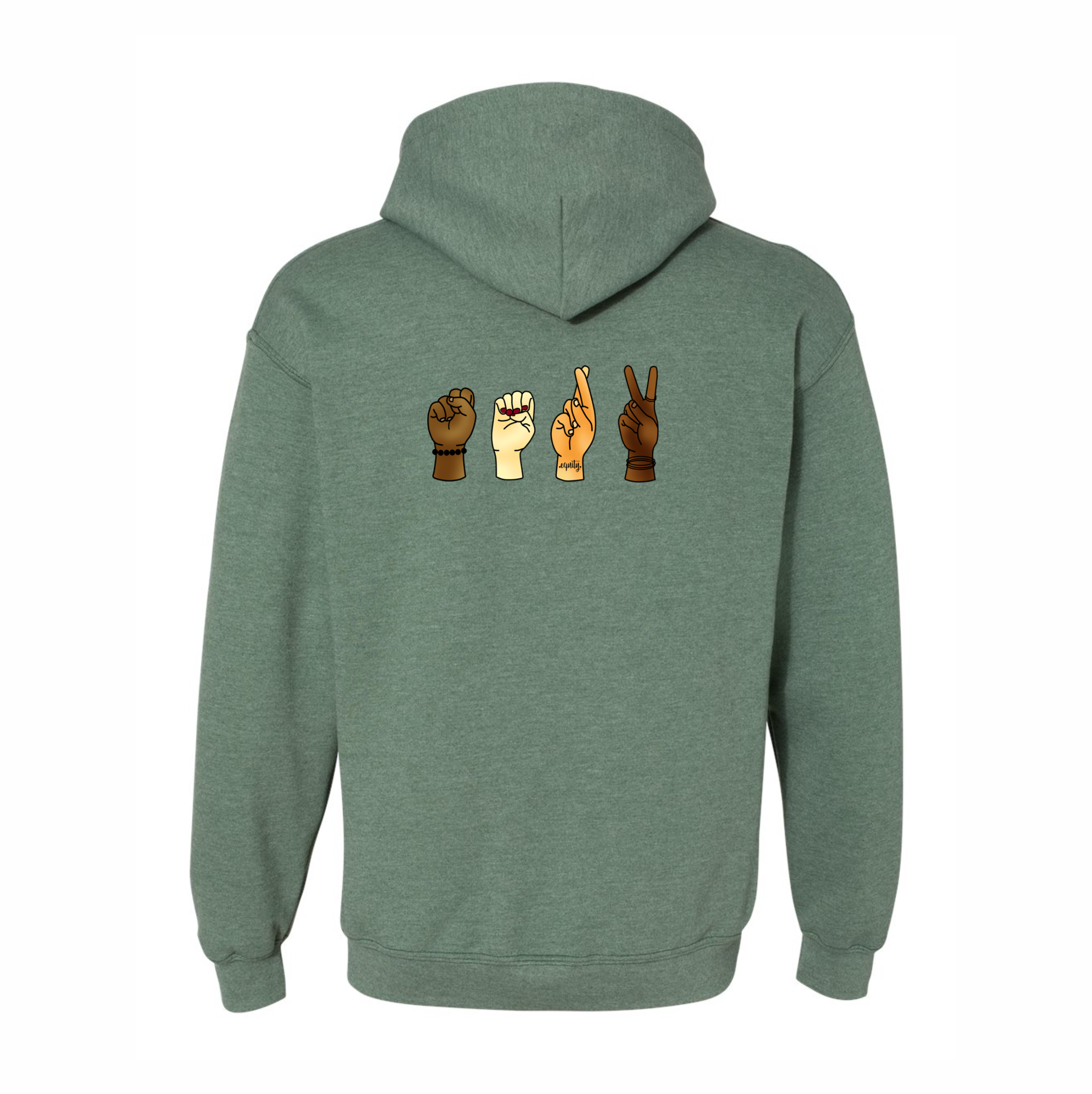 Heather Dark Green Back.png