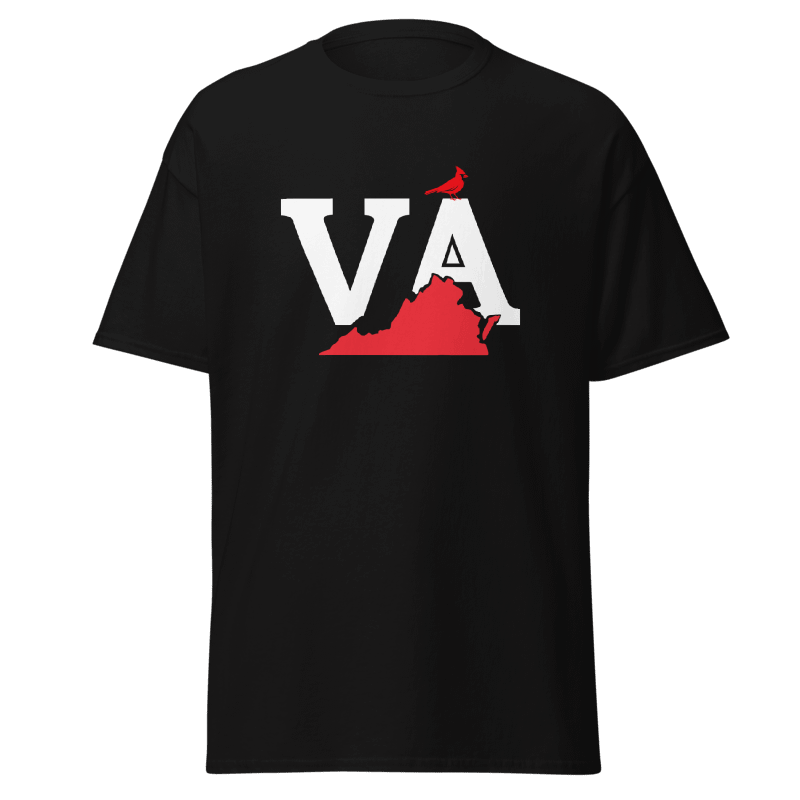VA State T-shirt black.png
