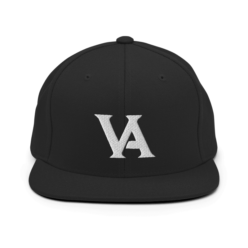 VA Monogram Virginia Snapback Hat