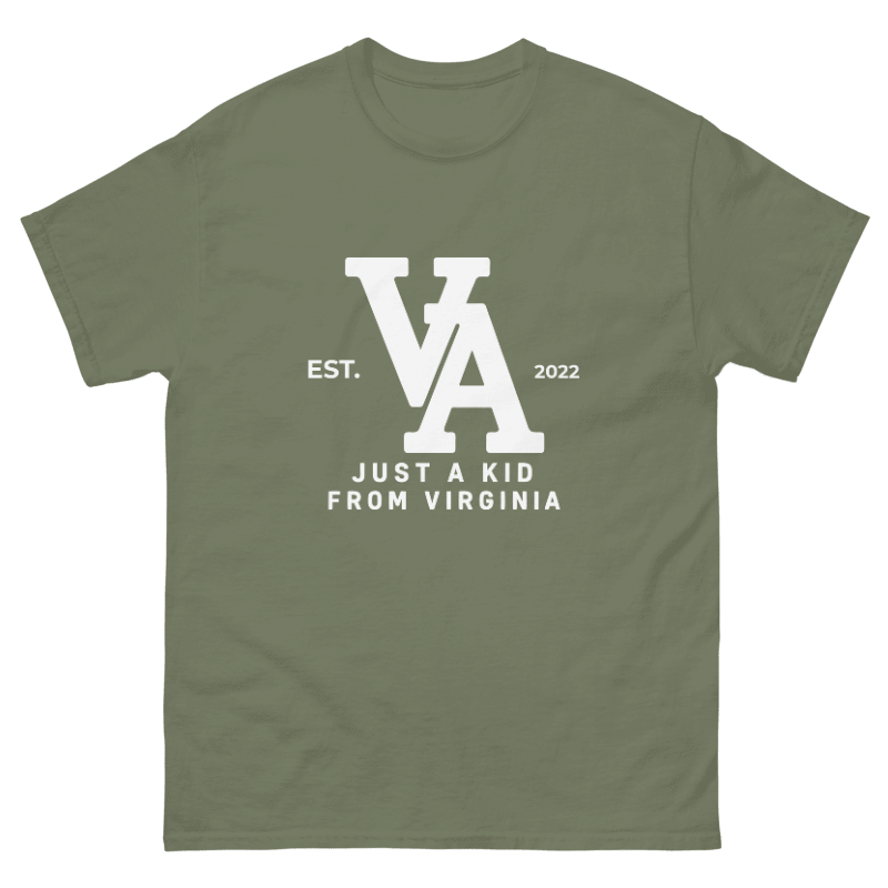 VA Just A Kid Monogram T-shirt