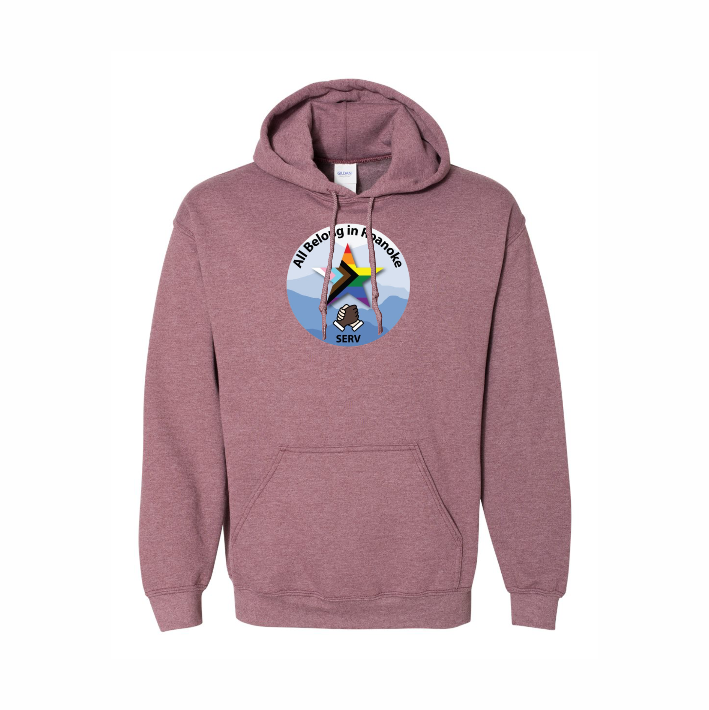 Heather Dark Maroon Hoodie.png