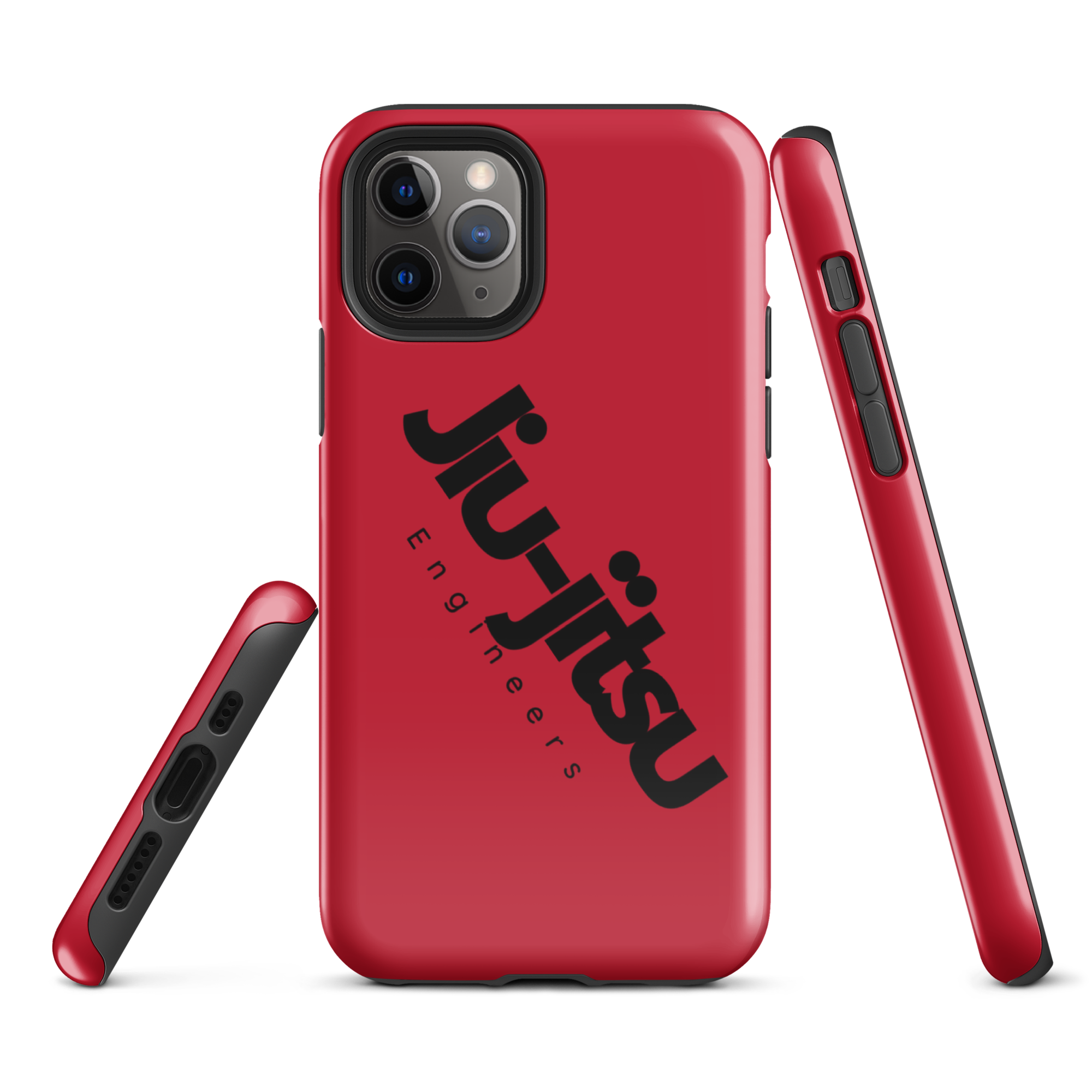 Jiu-jitsu Engineers iPhone® Tough Case RED - Je Collection Brand