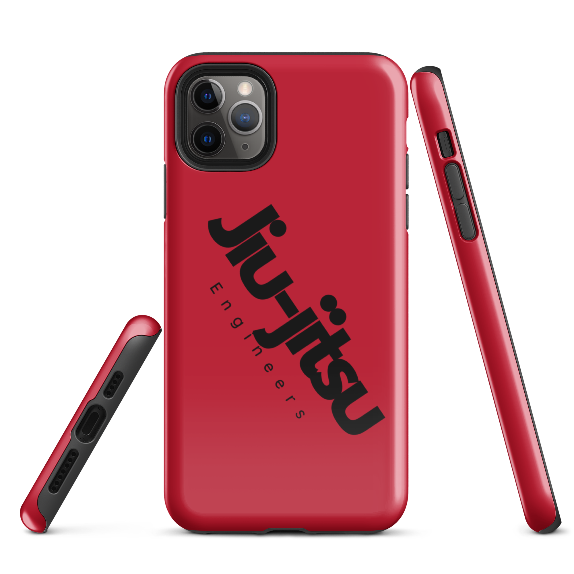Jiu-jitsu Engineers iPhone® Tough Case RED - Je Collection Brand