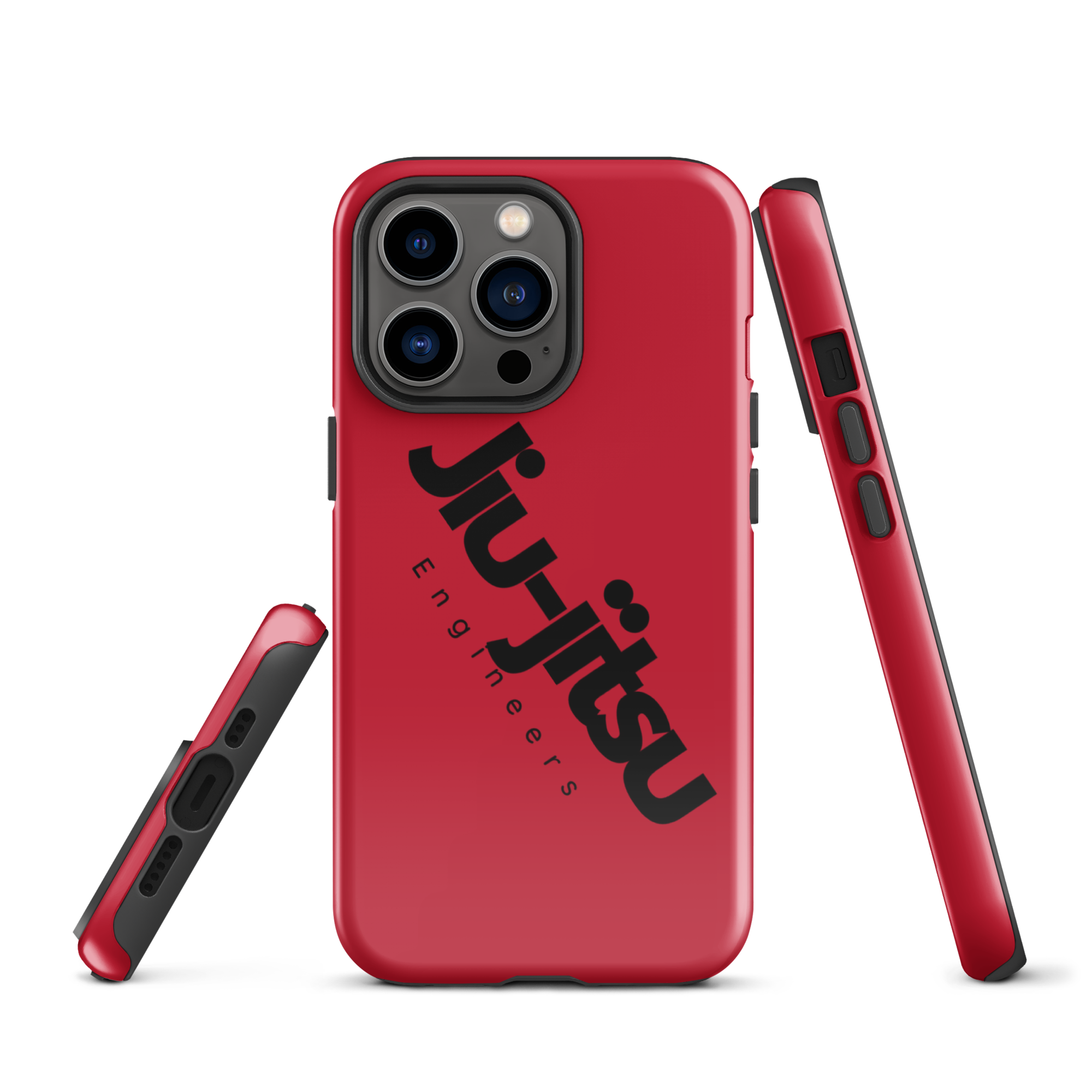 Jiu-jitsu Engineers iPhone® Tough Case RED - Je Collection Brand