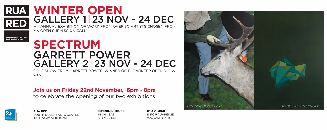 Winter Show Rua Red / 23rd November-21st December 2013 www.ruared.ie