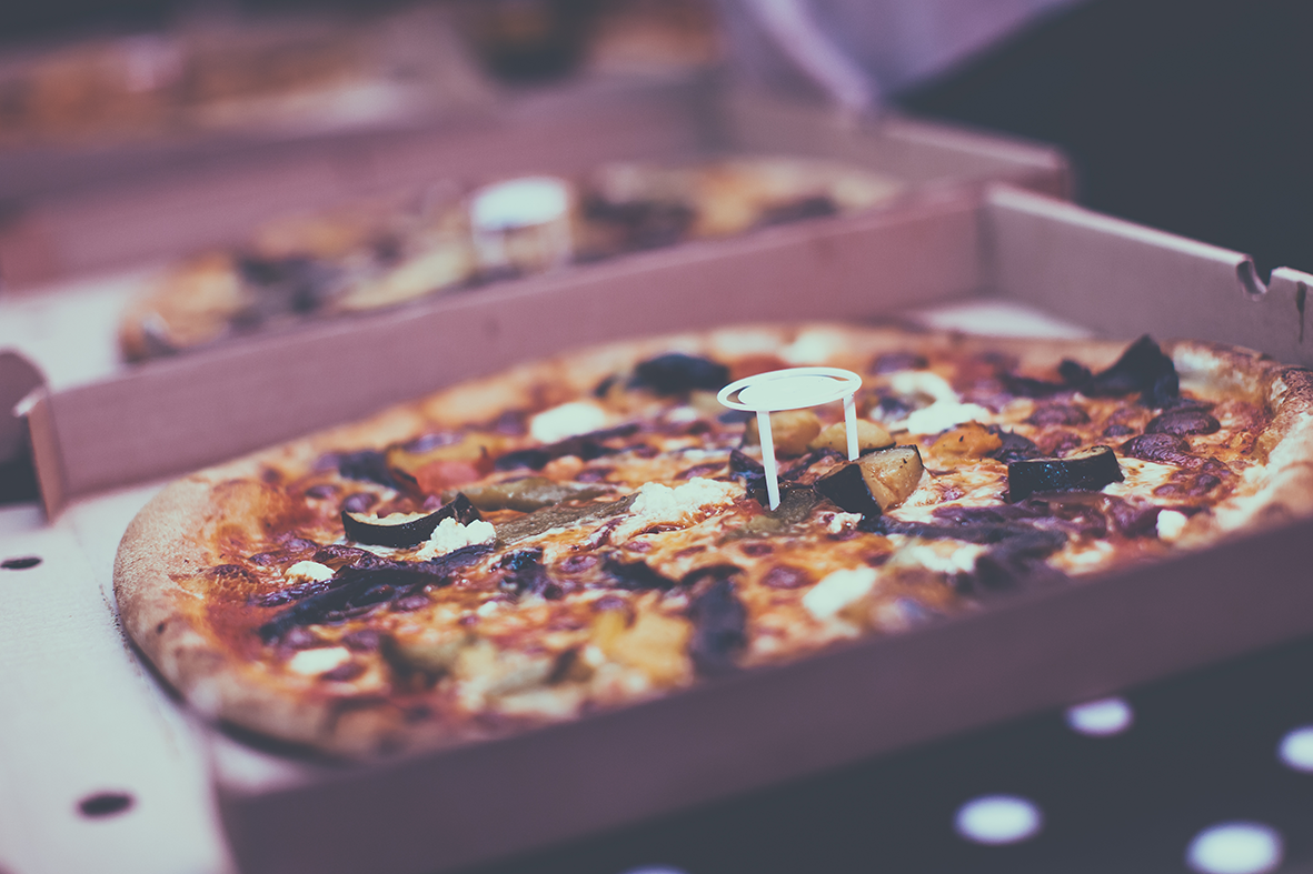 That pizza!
