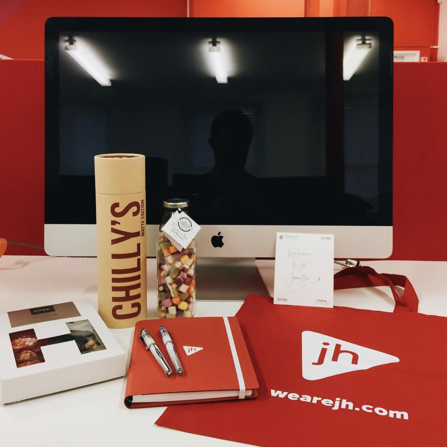 The JH welcome pack for new starters!
