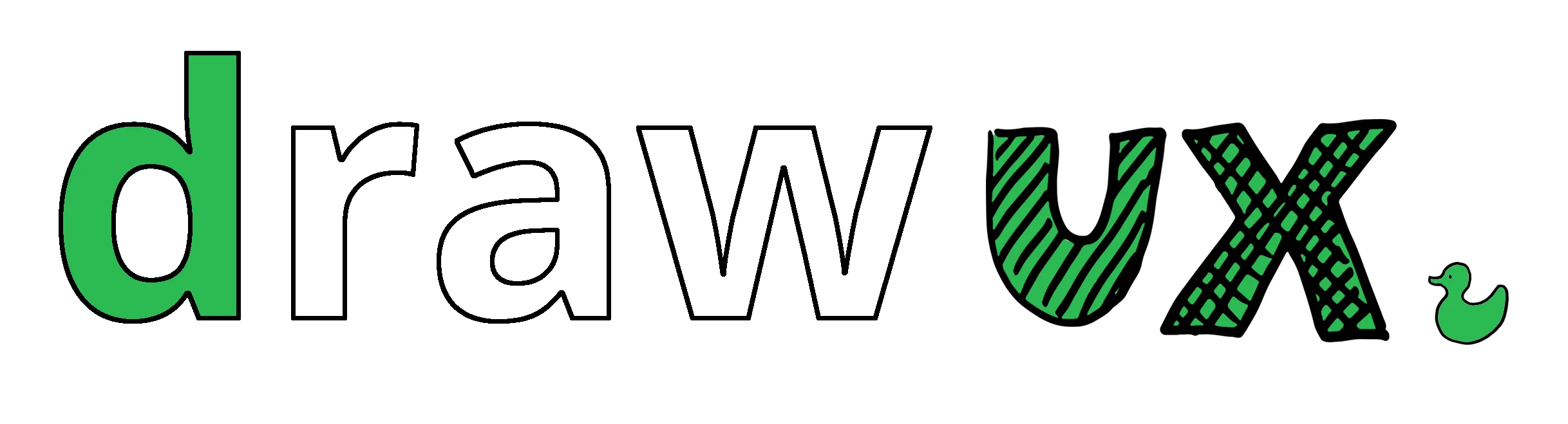 An illustration of Cara Holland’s talk title, ‘DrawUX’