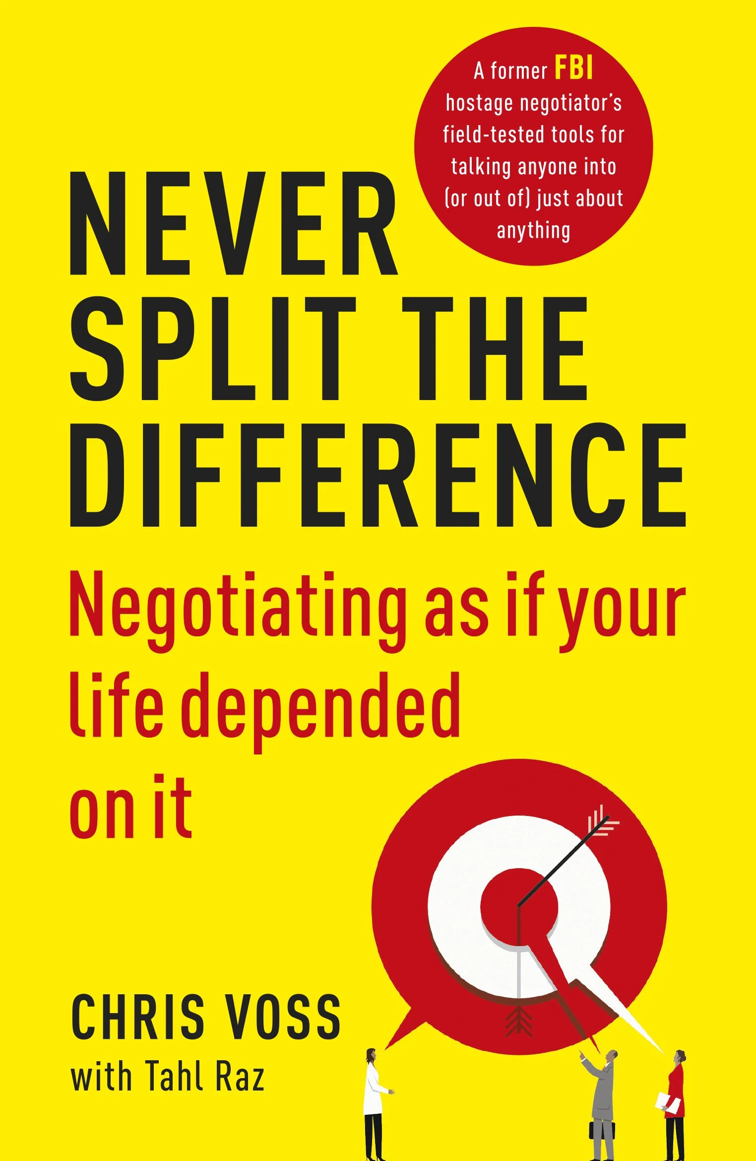 Image of the front cover of the book Never Split the Difference
