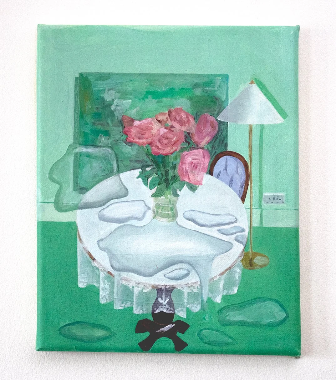 '4AM' 2023 20 x 26 cm oil on canvas