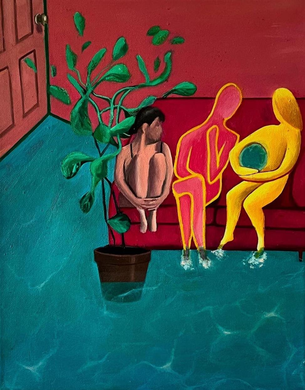  ‘Every Cloud’ oil on canvas 2025 550 GBP 