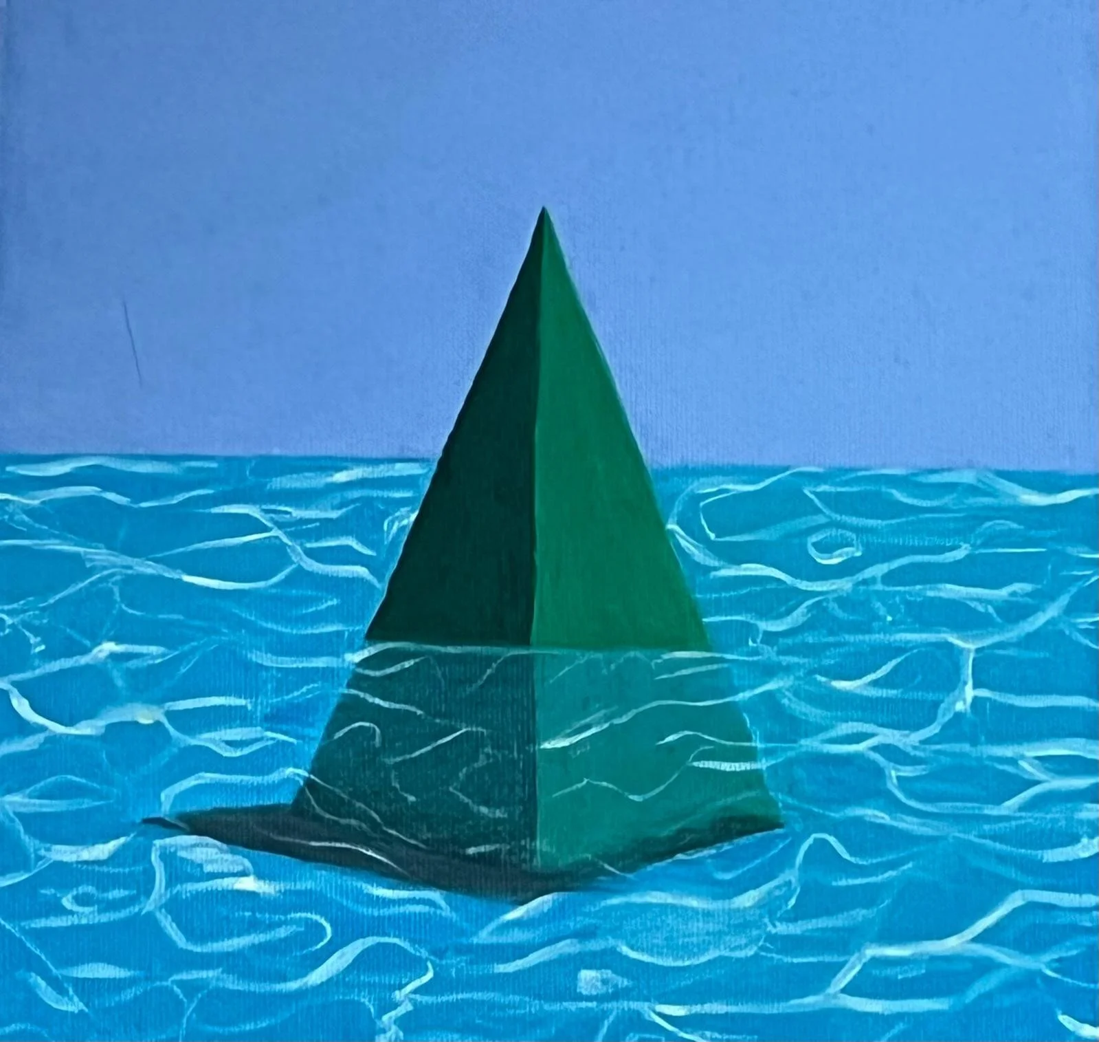  ‘2025’ 2025 25×25cm oil on canvas  