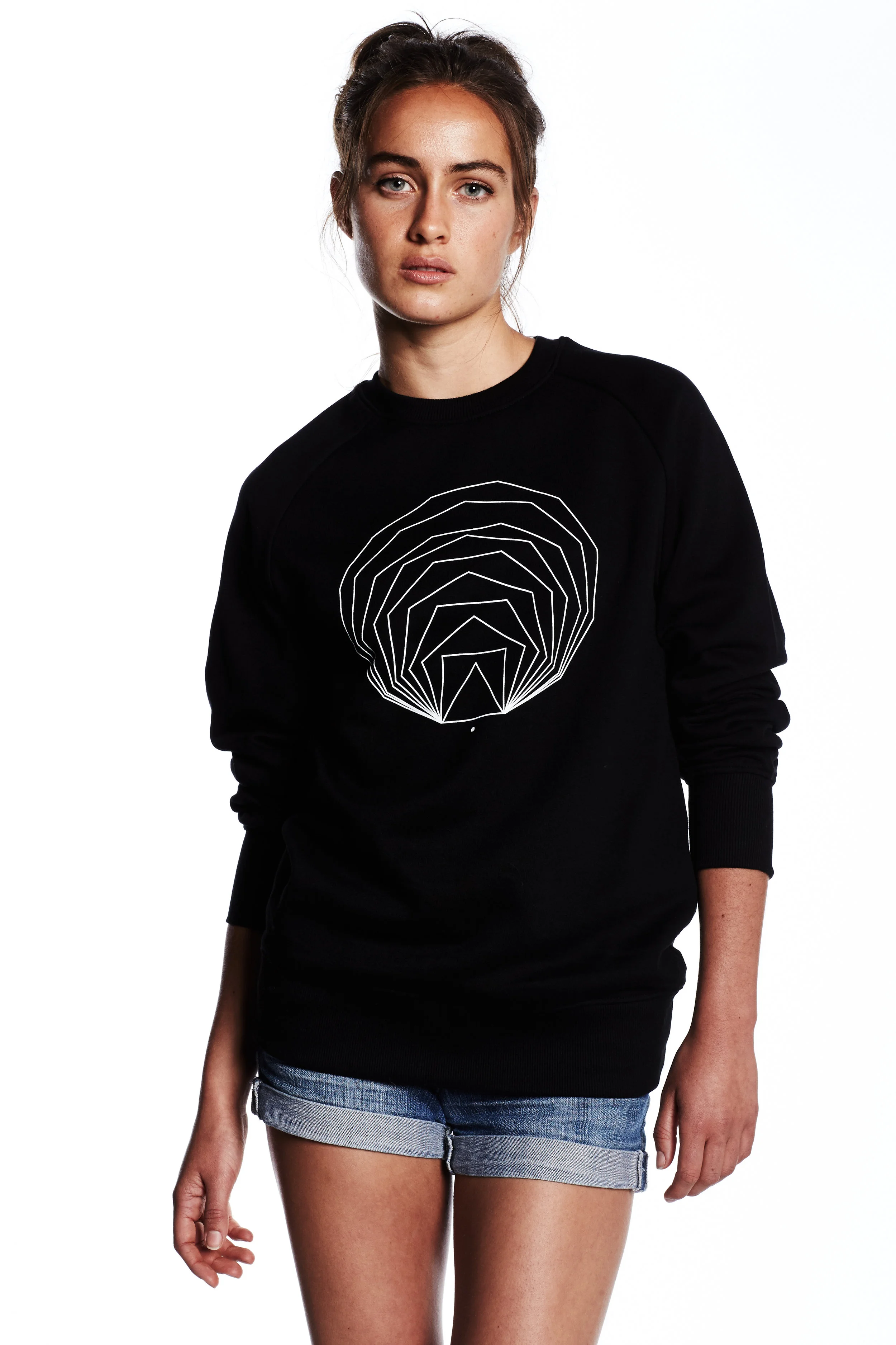 Josephine Broome Modelling One And Other Sweatshirt