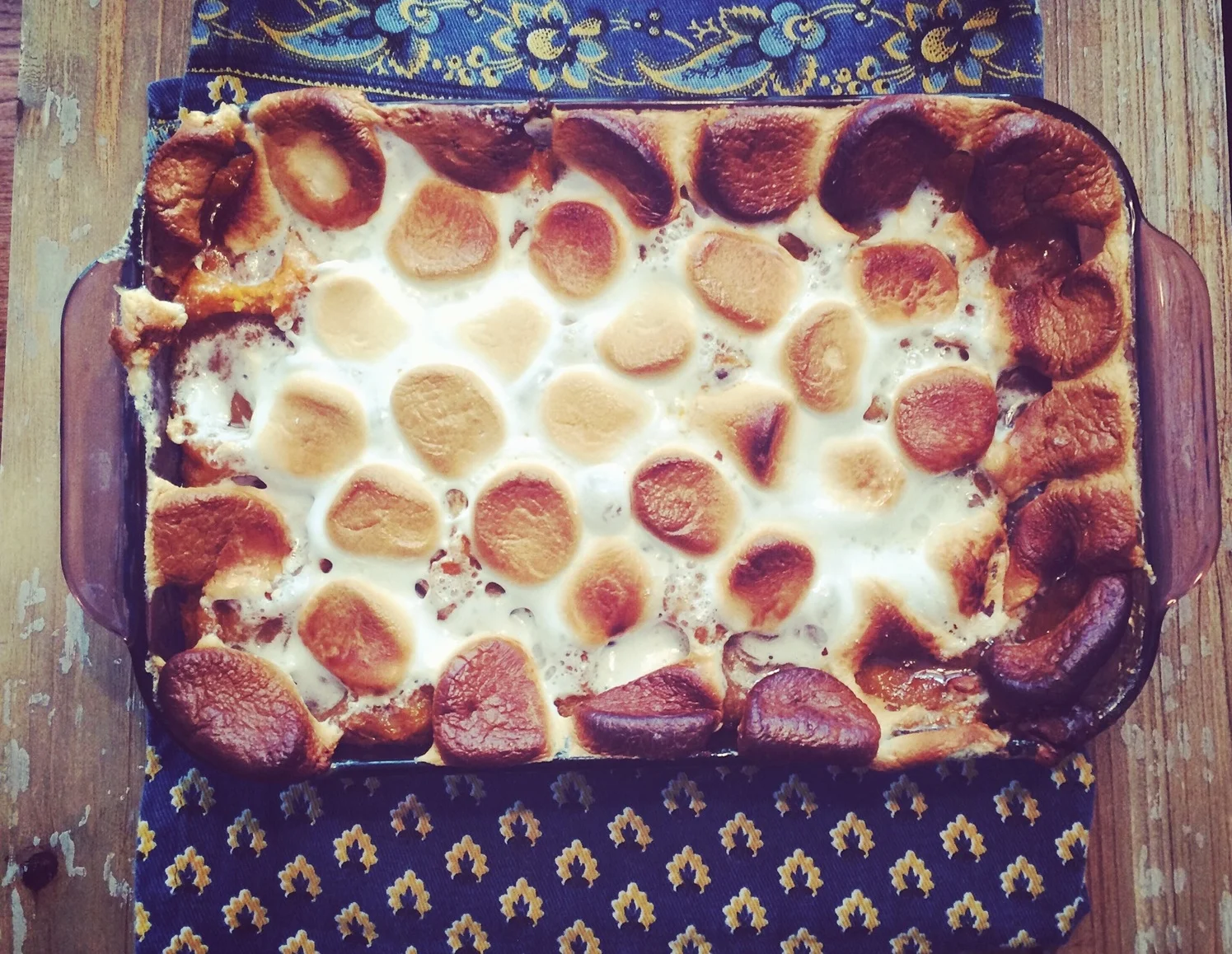 Exhibit A: sweet potato casserole > quinoa/barley/grain/gluten free artisanally glazed bowl.