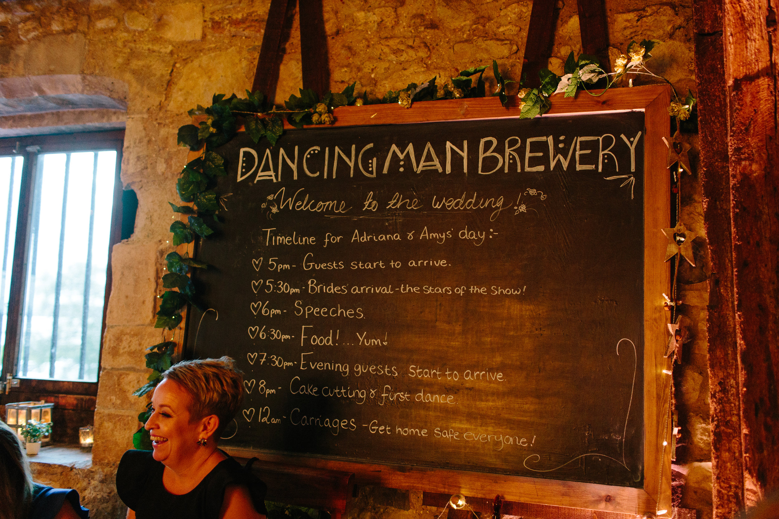 Dancing Man Brewery Wedding