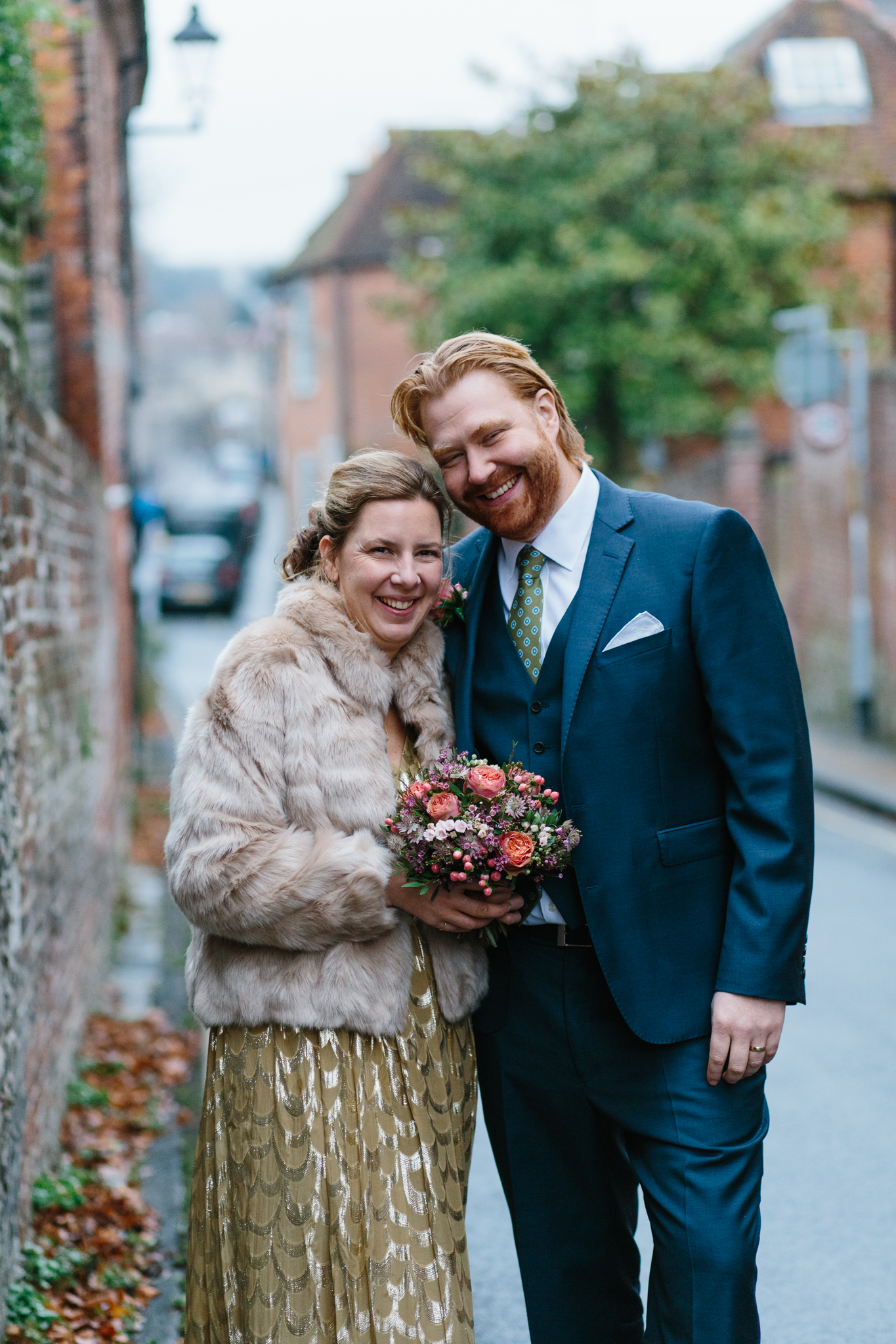 green man winchester wedding