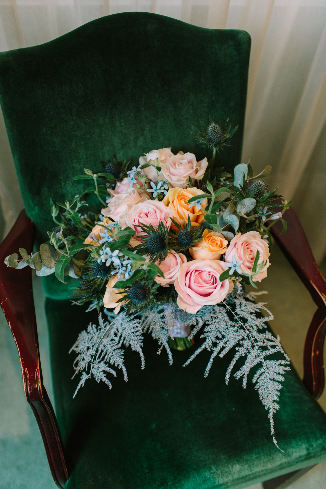 winter bridal bouquet