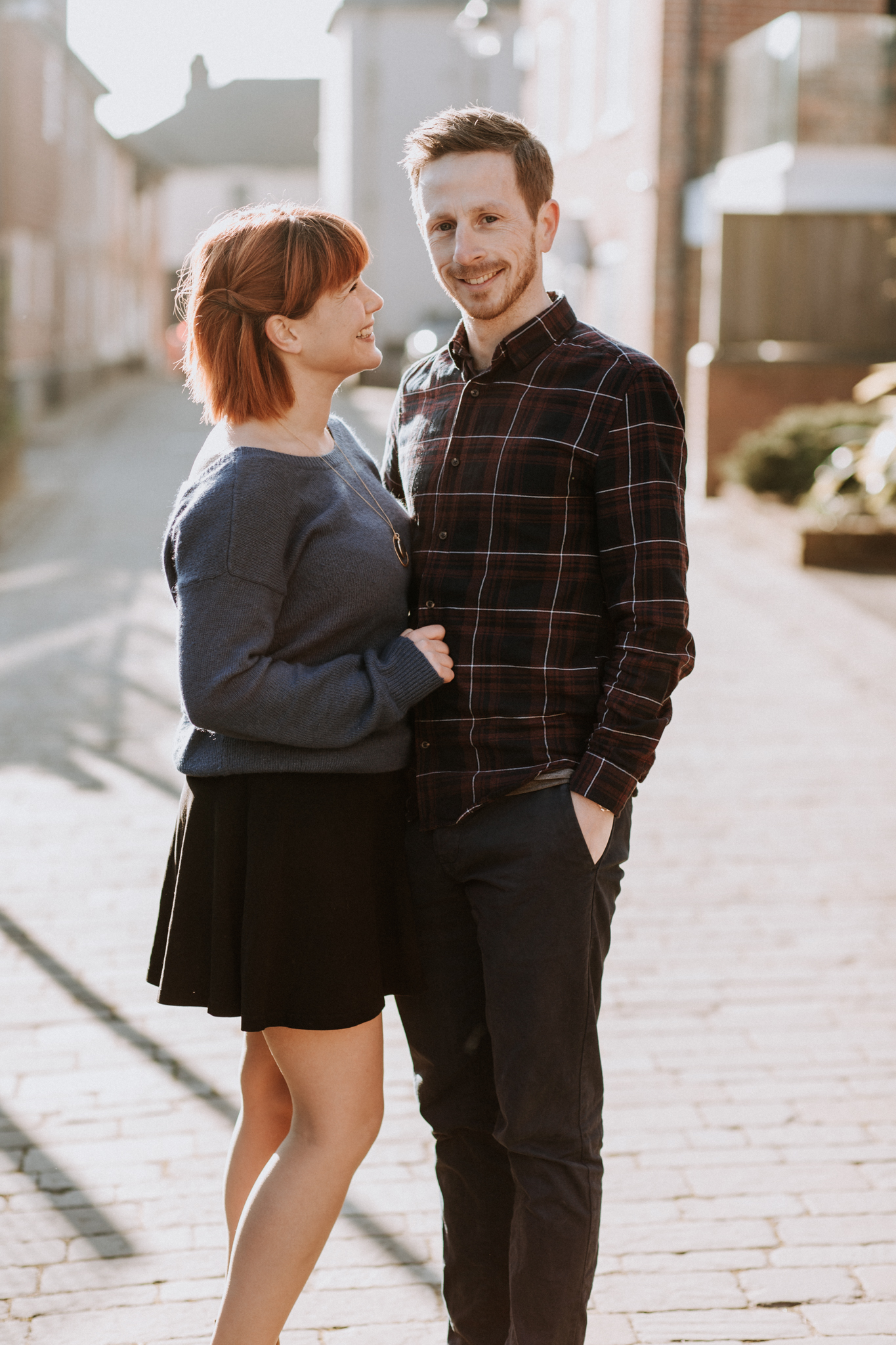 couple in the sun