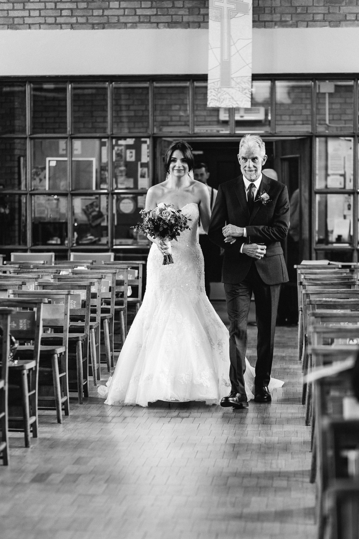 here comes the bride