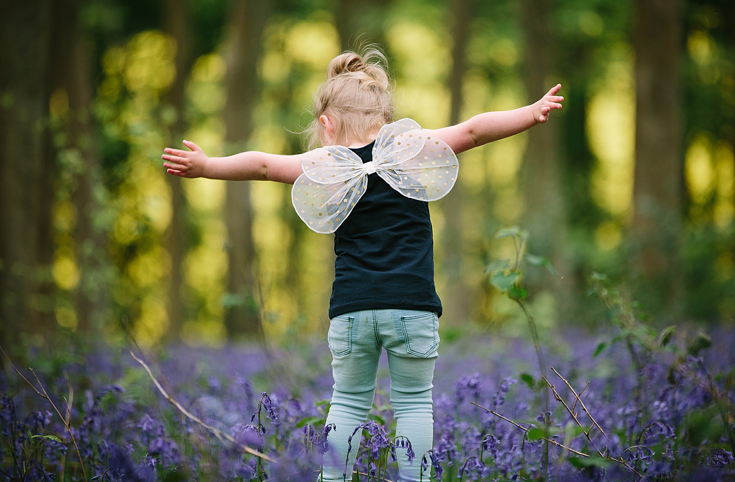 hampshire bluebell shoot