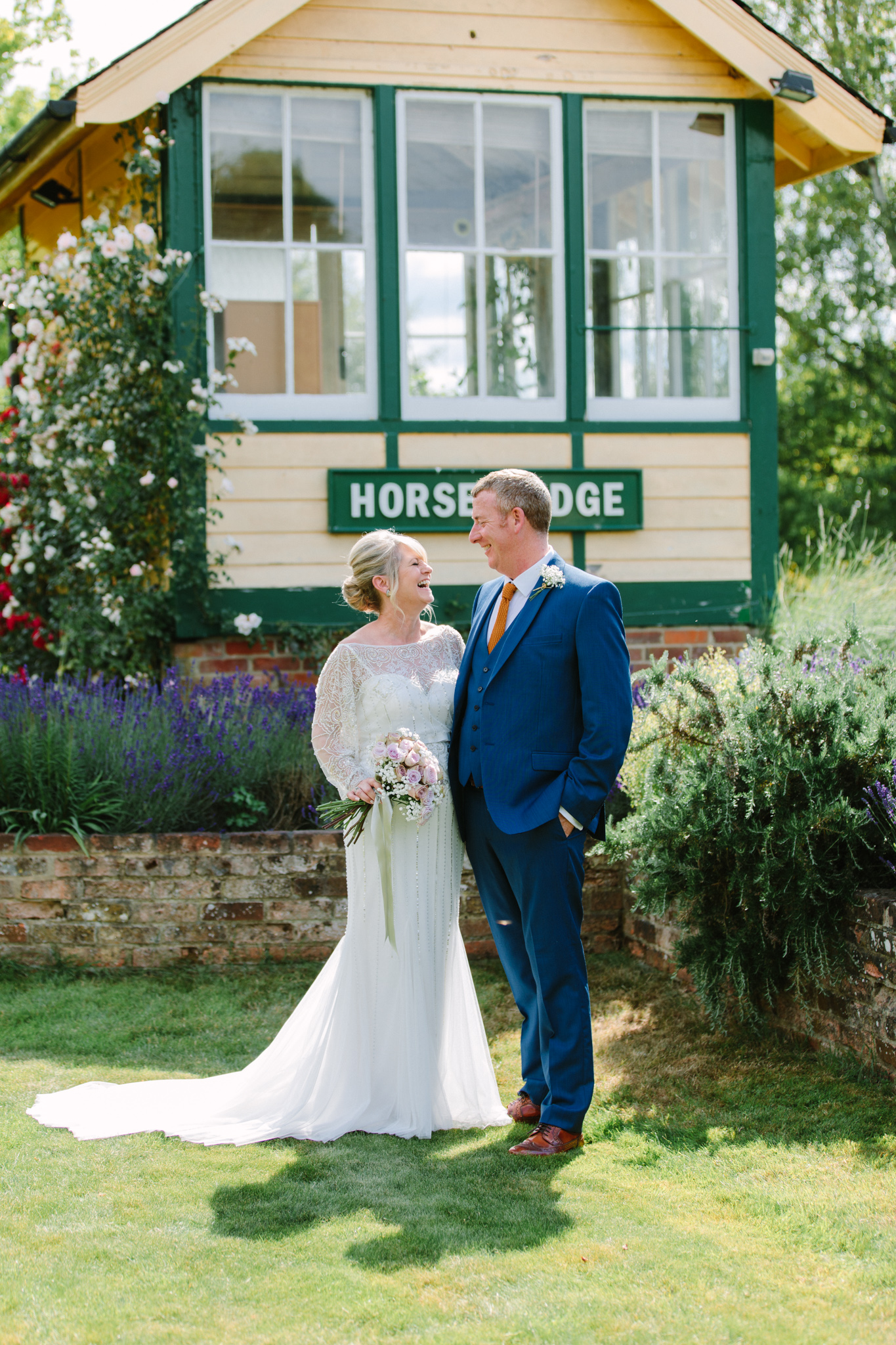 horsebridge station wedding