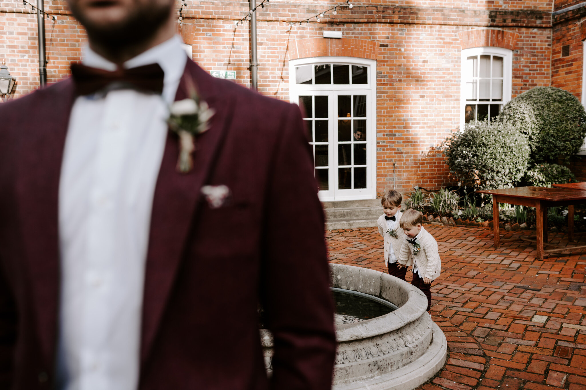 relaxed winchester wedding
