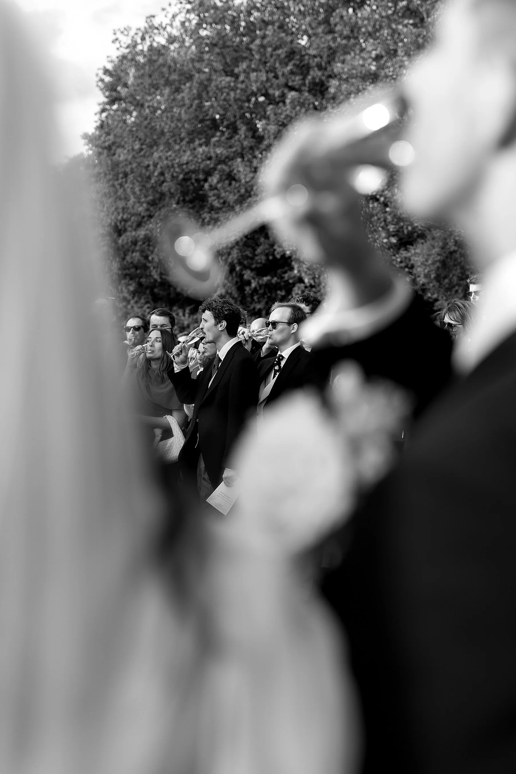 A STYLISH CATHEDRAL WEDDING WITH MARQUEE AT HOME