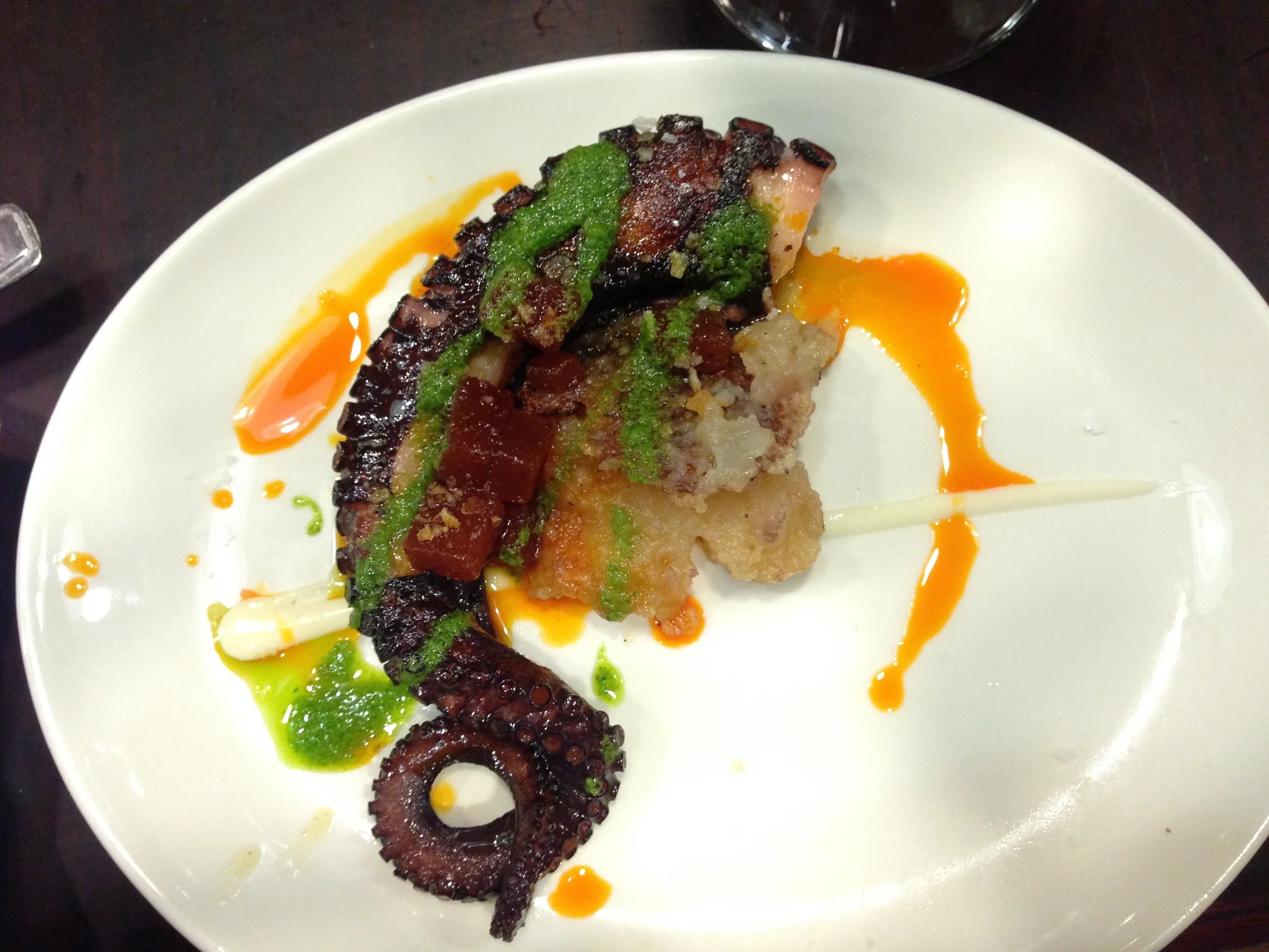Borda Berri's roasted octopus