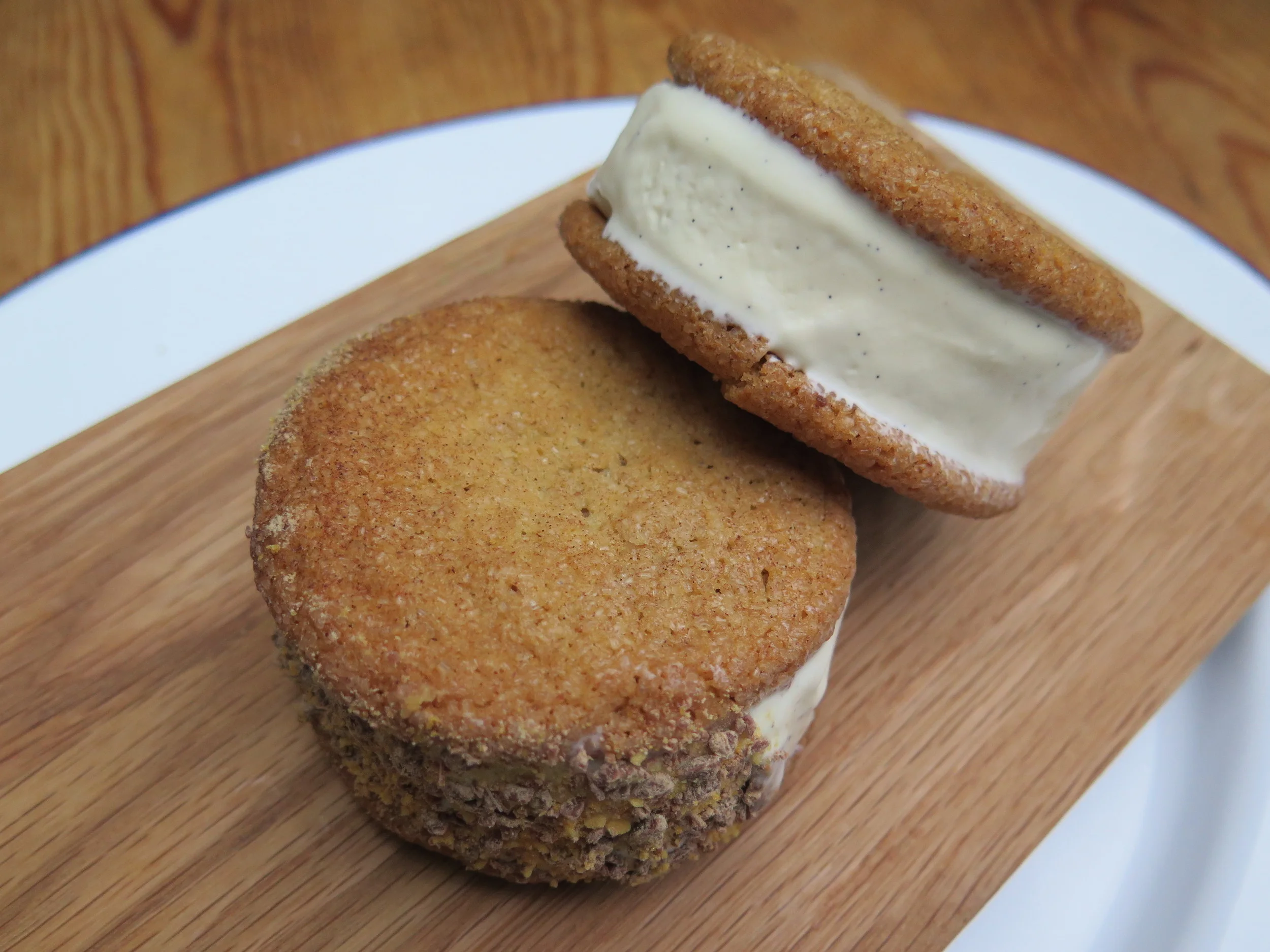 Snickerdoodle Ice Cream Sandwiches — Andy Bates Personal Chef & Presenter