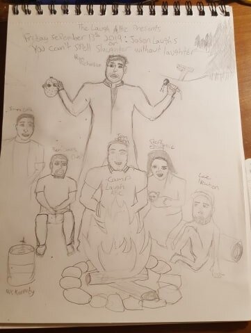 Original rough sketch by Ben Davis