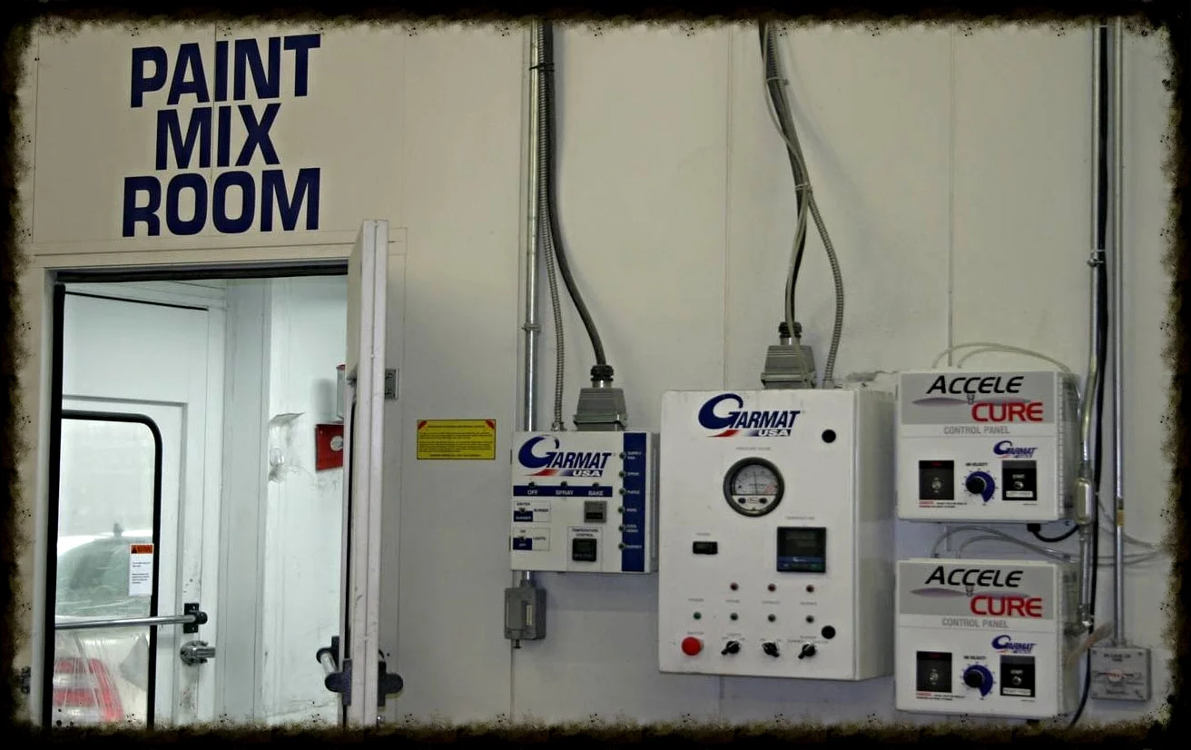Auto Body Paint Room