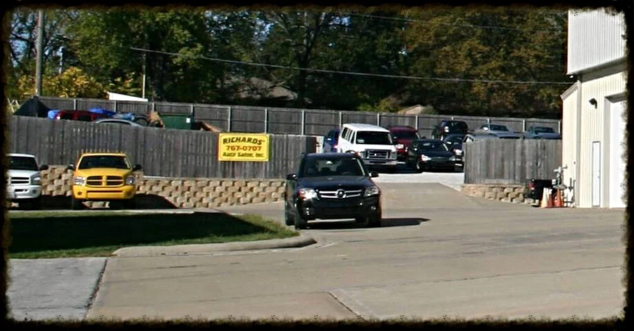 Richards' Secure Auto Body Parking Lot