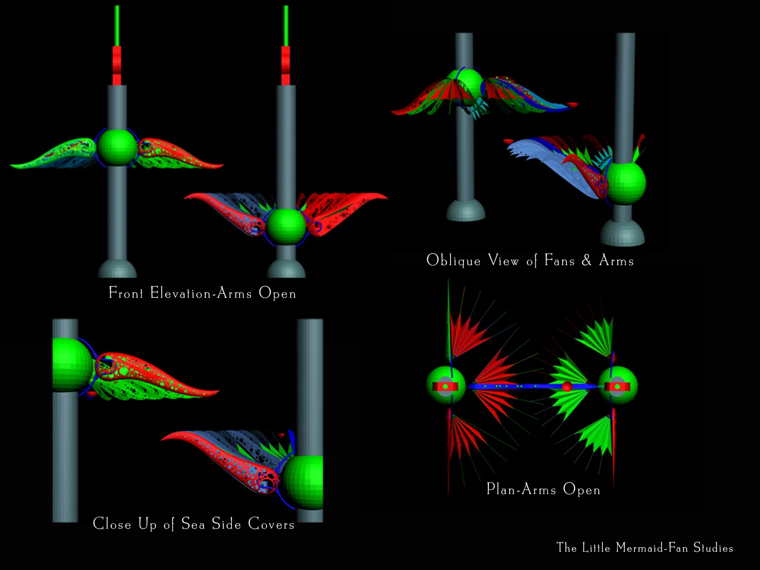 3D Study Model-"The Little Mermaid"